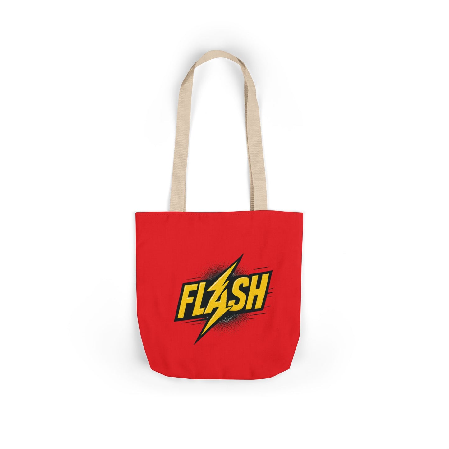 Flash Canvas Tote Bag, 5-Color Straps
