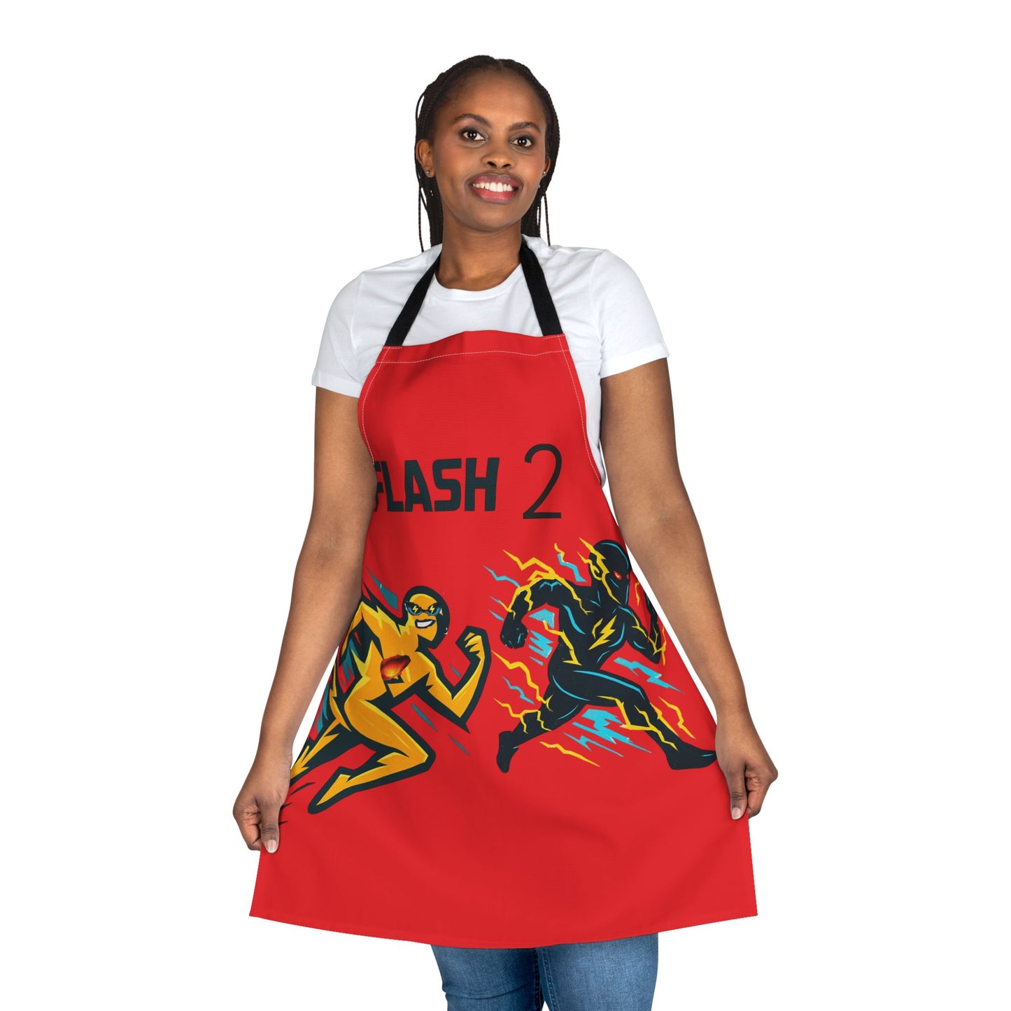 Apron, 5-Color Straps (AOP) Flash