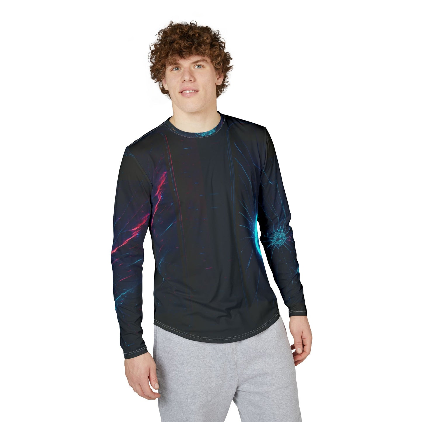 Copy of Men's UV Protection Long Sleeve Shirt (AOP)