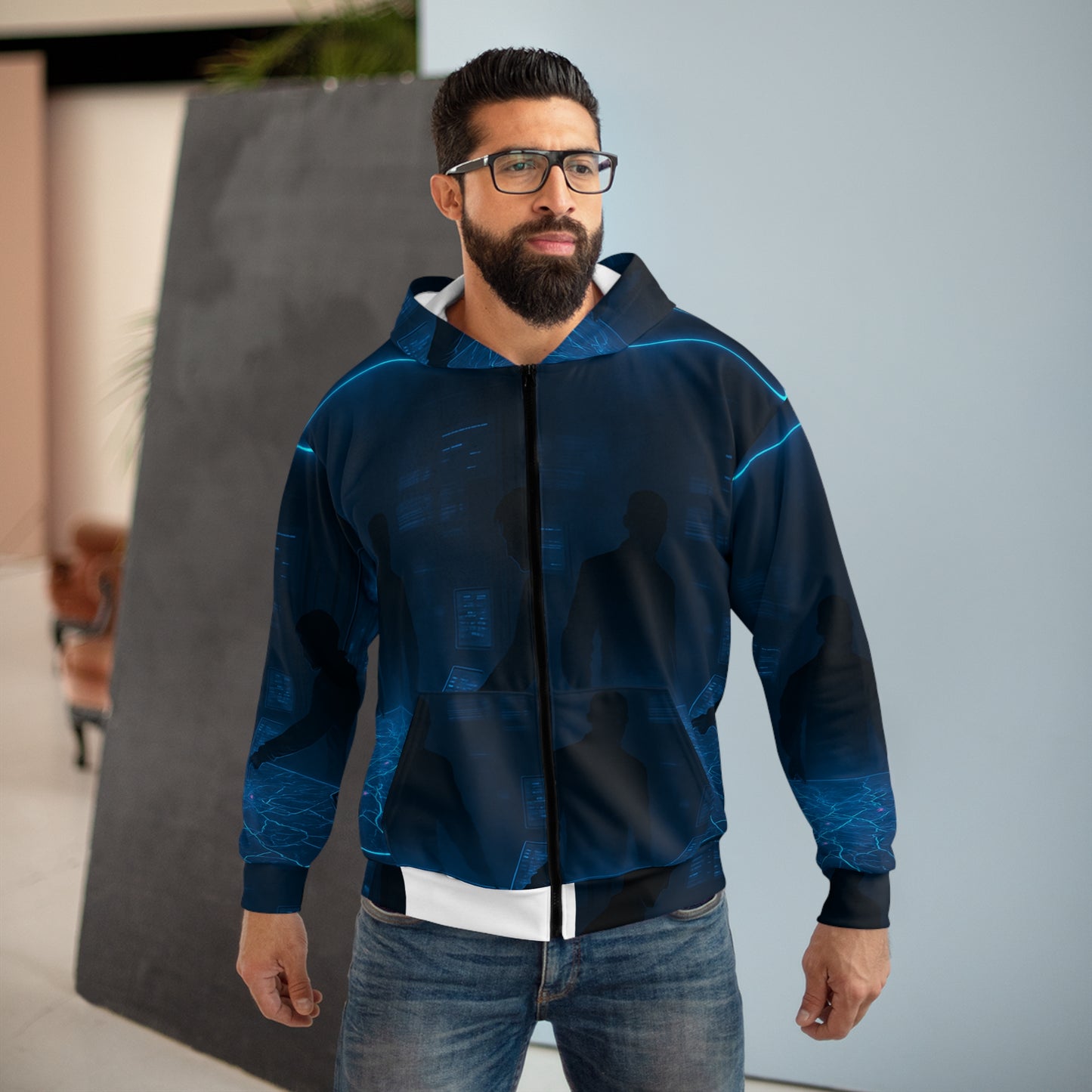 Unisex Zip Hoodie (AOP)