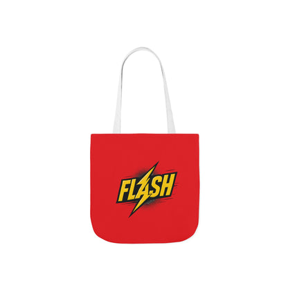 Flash Canvas Tote Bag, 5-Color Straps