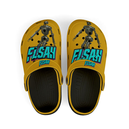 Flash Kid's EVA Foam Clogs (AOP)