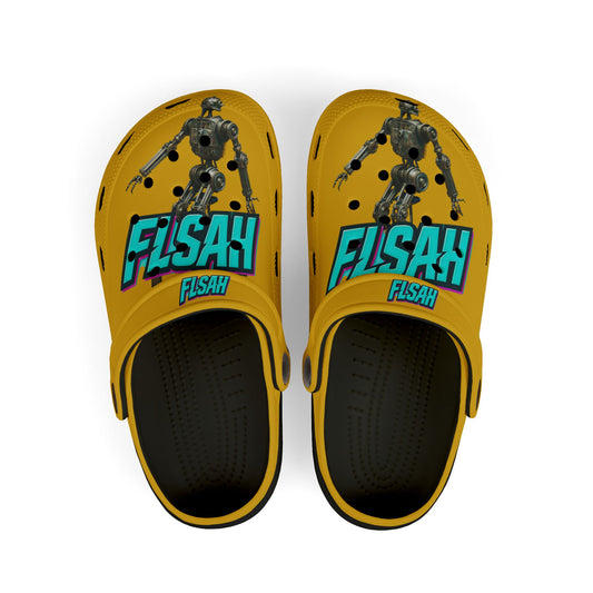Flash Kid's EVA Foam Clogs (AOP)