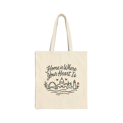 Cotton Canvas Tote Bag