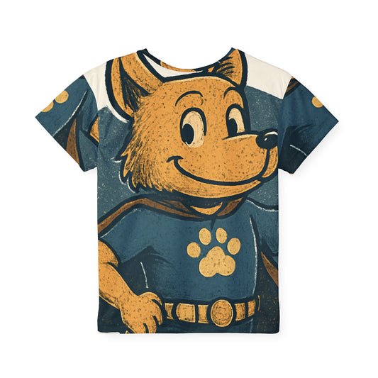 Dog man Kids Sports Jersey (AOP)