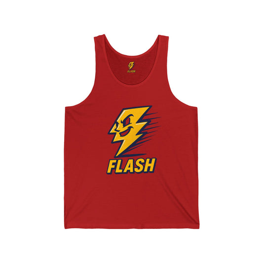 Unisex Jersey Tank Flash