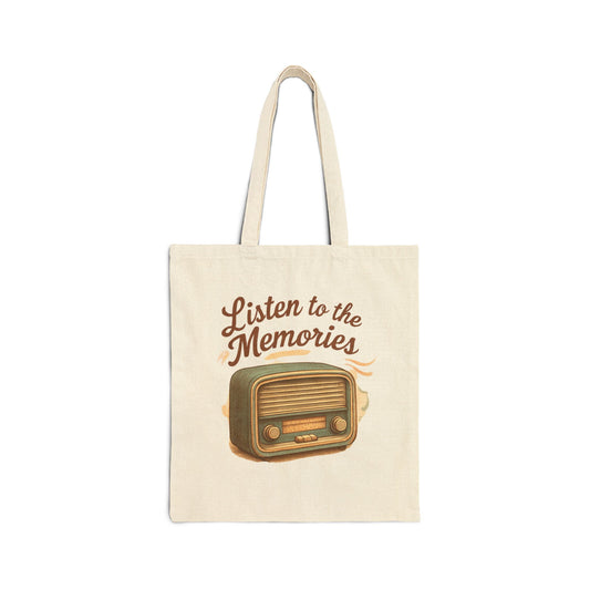 Cotton Canvas Tote Bag