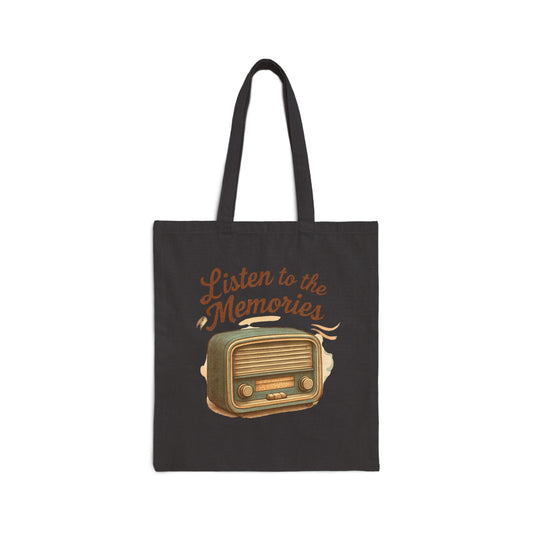 Cotton Canvas Tote Bag