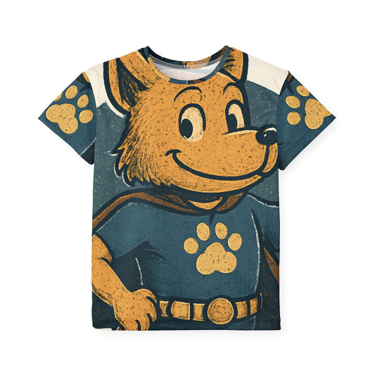 Dog man Kids Sports Jersey (AOP)