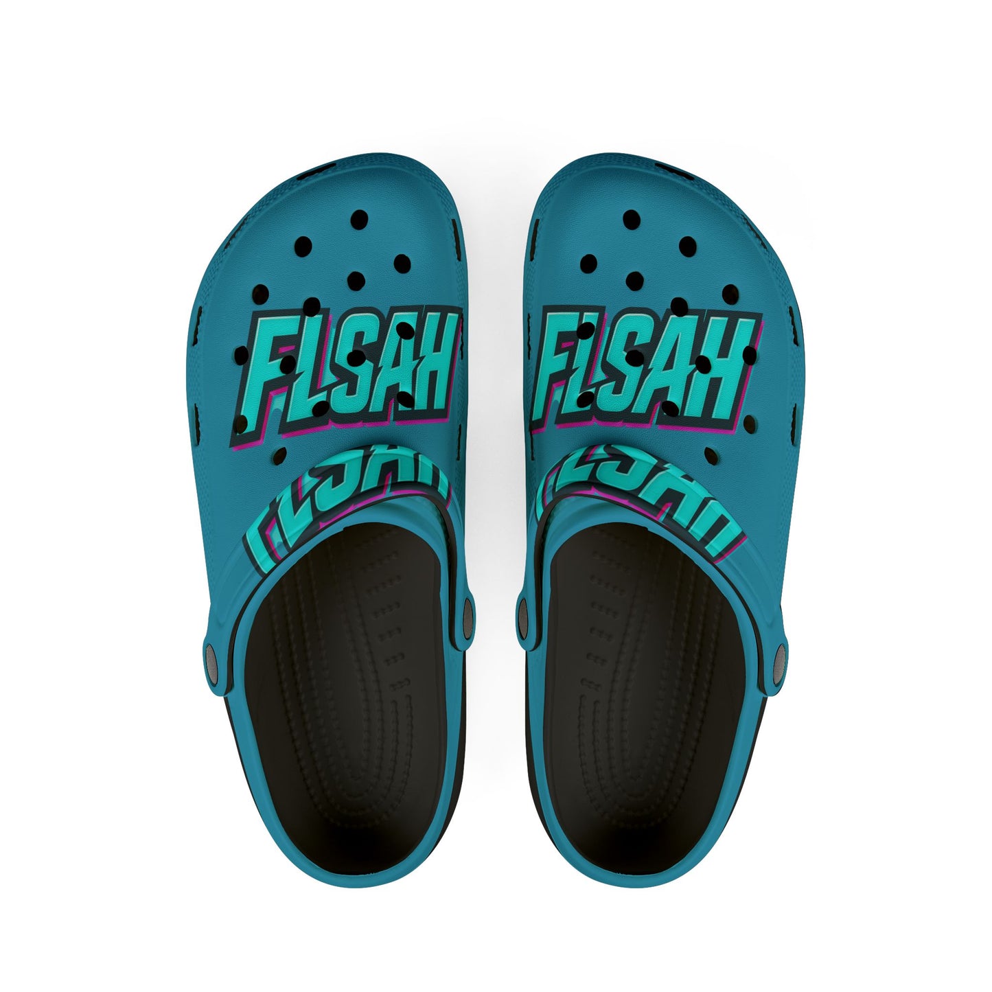 EVA Foam Rubber Shoes (AOP) FLASH