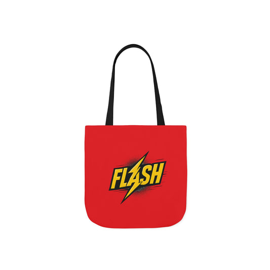 Flash Canvas Tote Bag, 5-Color Straps