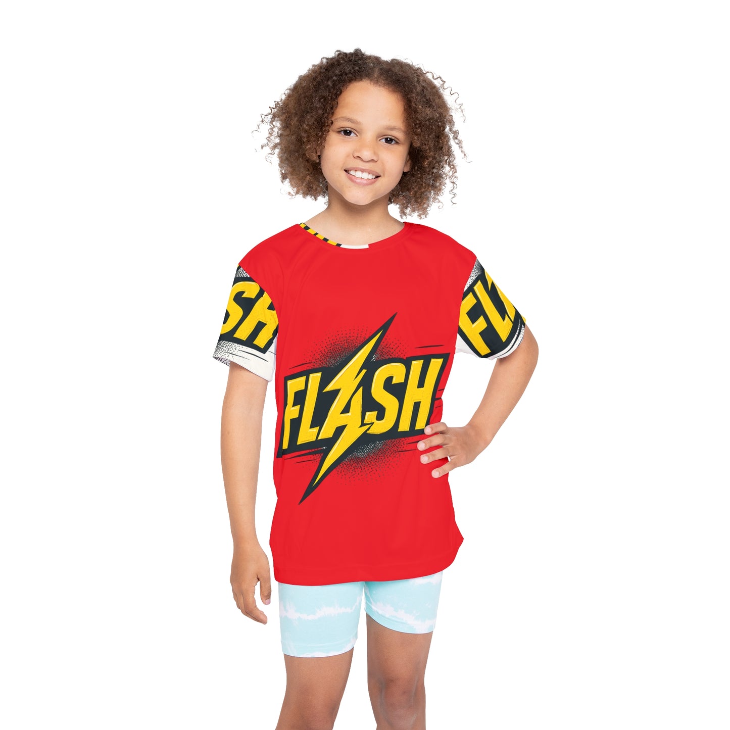 Flash Kids Sports Jersey (AOP)