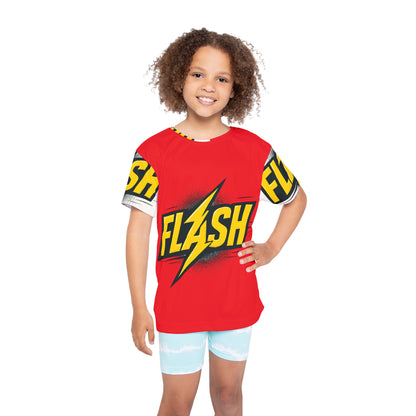 Flash Kids Sports Jersey (AOP)