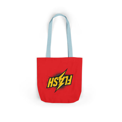Flash Canvas Tote Bag, 5-Color Straps
