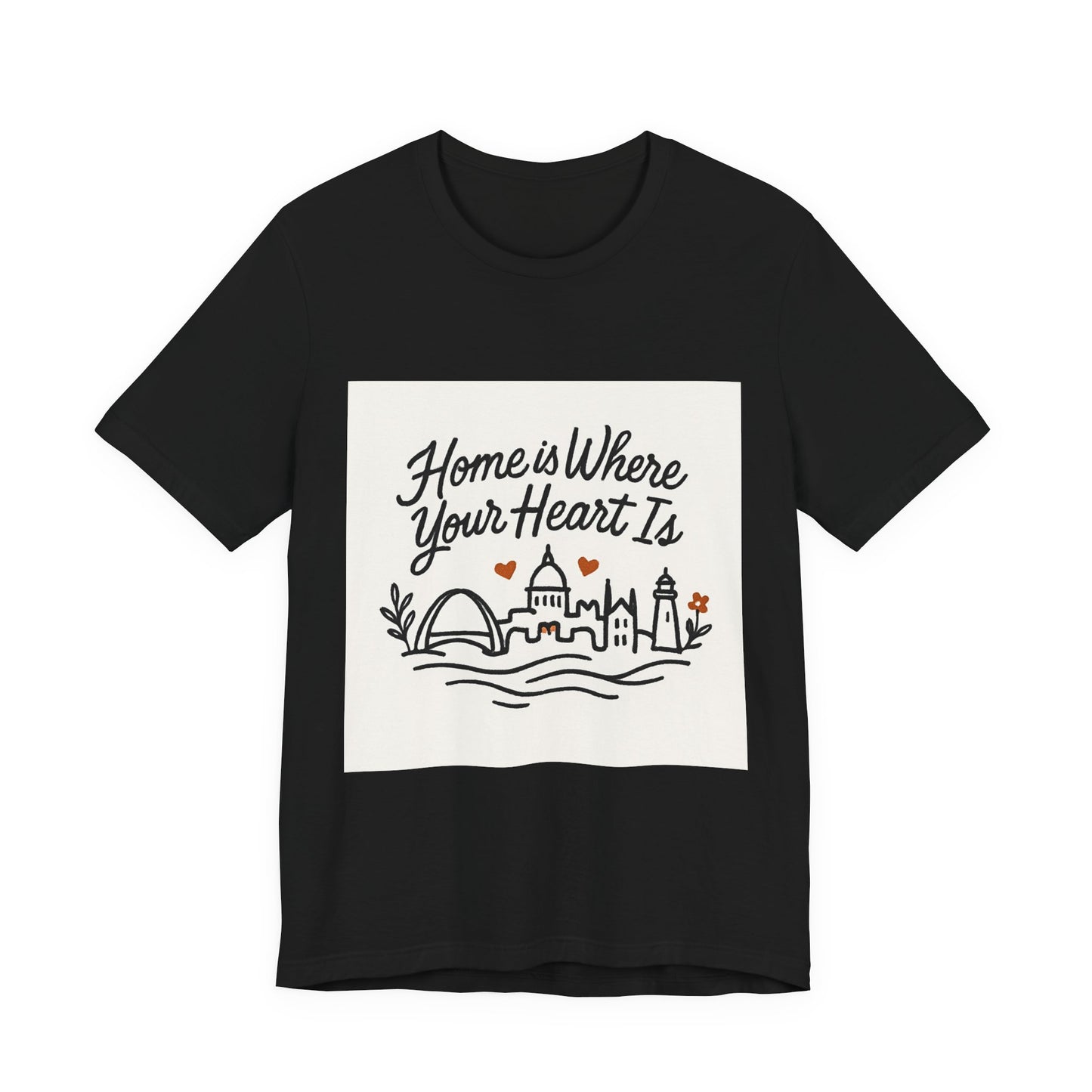Unisex Jersey Short Sleeve Tee