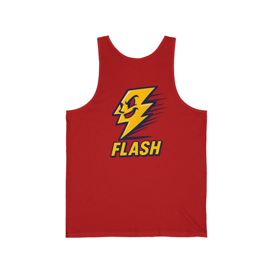 Unisex Jersey Tank Flash
