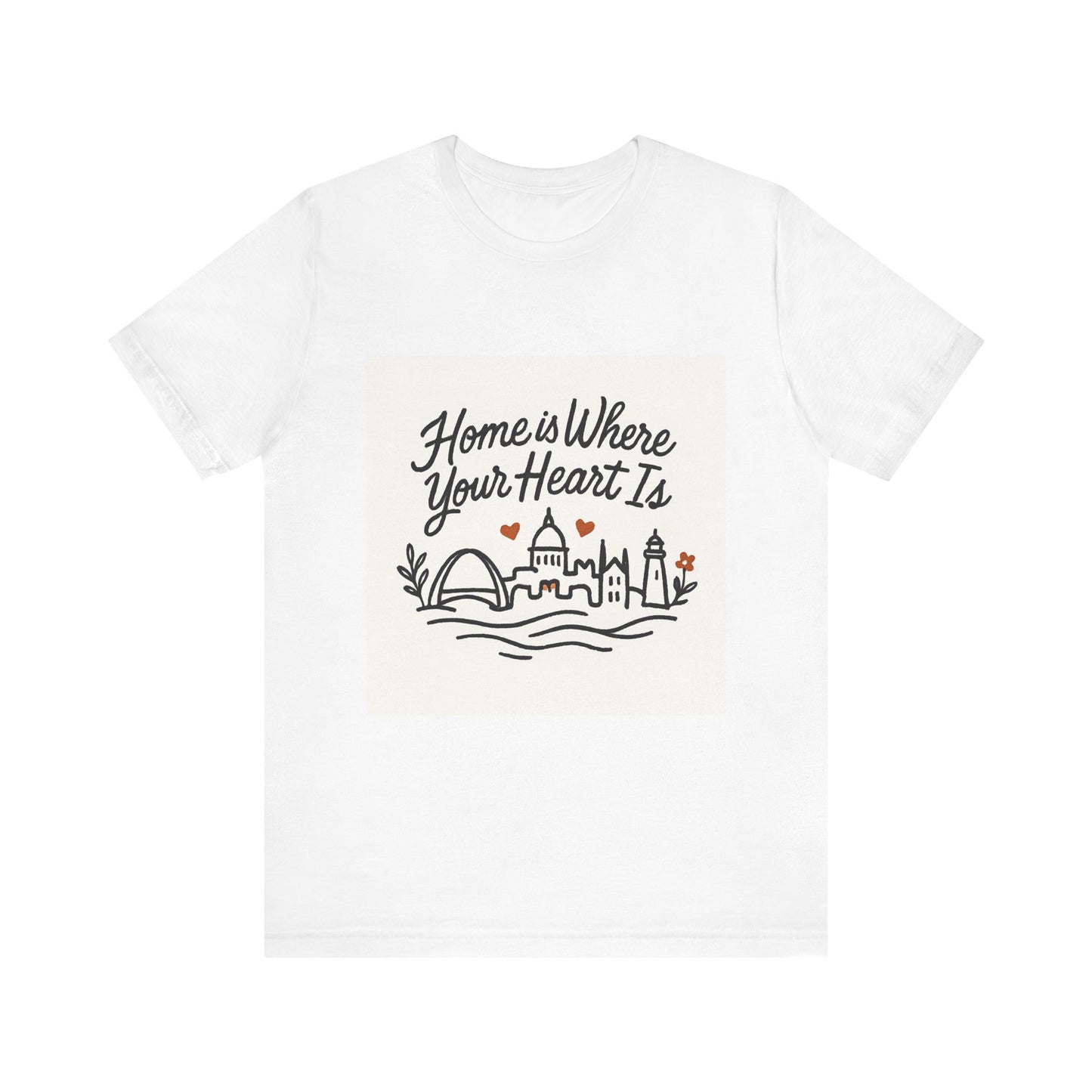 Unisex Jersey Short Sleeve Tee
