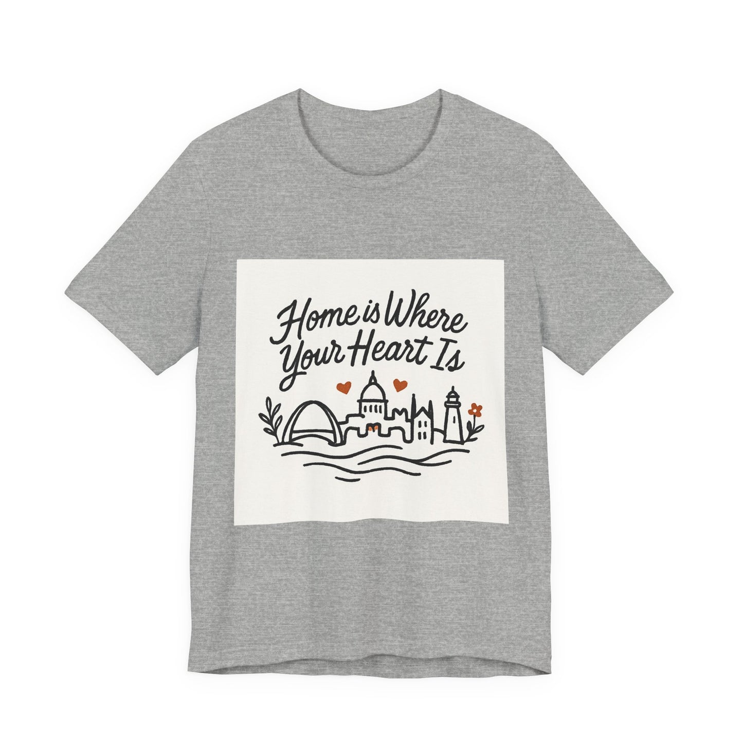 Unisex Jersey Short Sleeve Tee